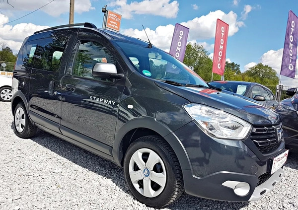 Dacia Dokker cena 57900 przebieg: 56000, rok produkcji 2020 z Międzyrzecz małe 667